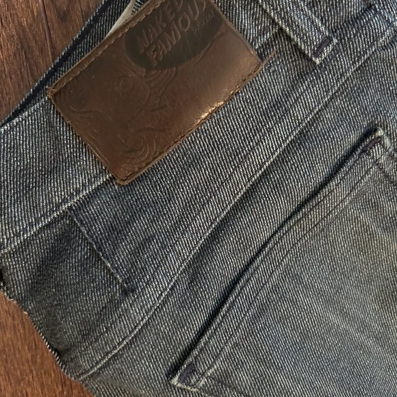 Naked & Famous Silk Denim Jeans Boot Girl - Picture 4 of 5